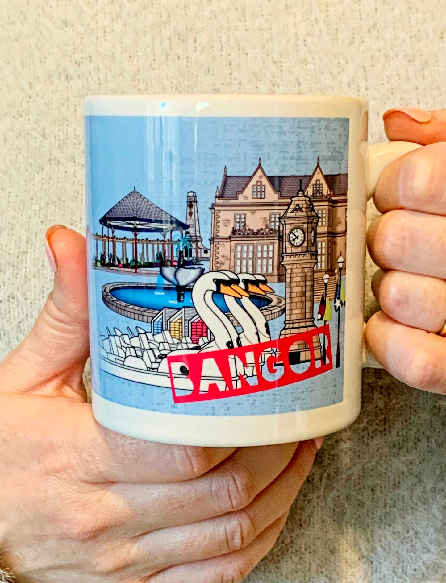 Northern Ireland Places Mug - Bangor