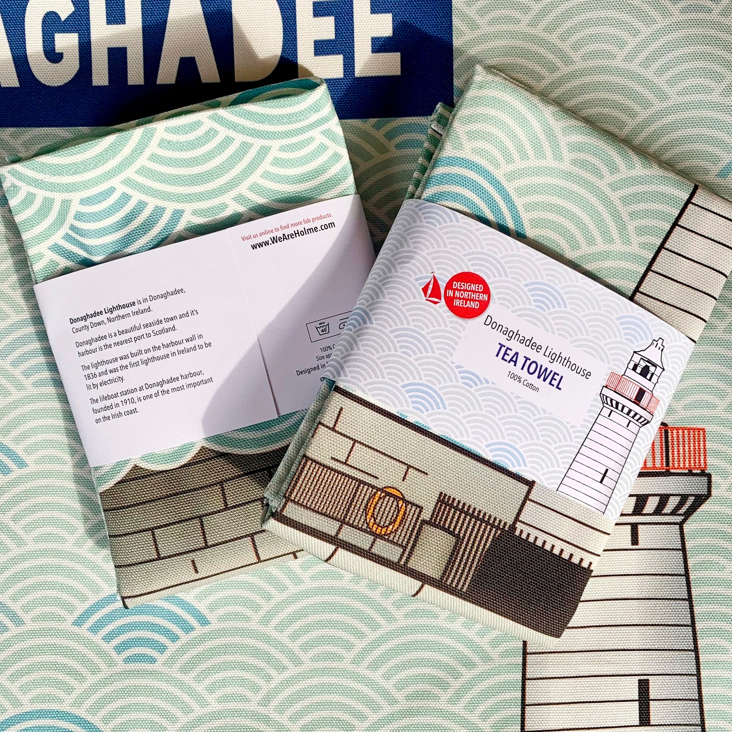 Tea Towel - Donaghadee Lighthouse