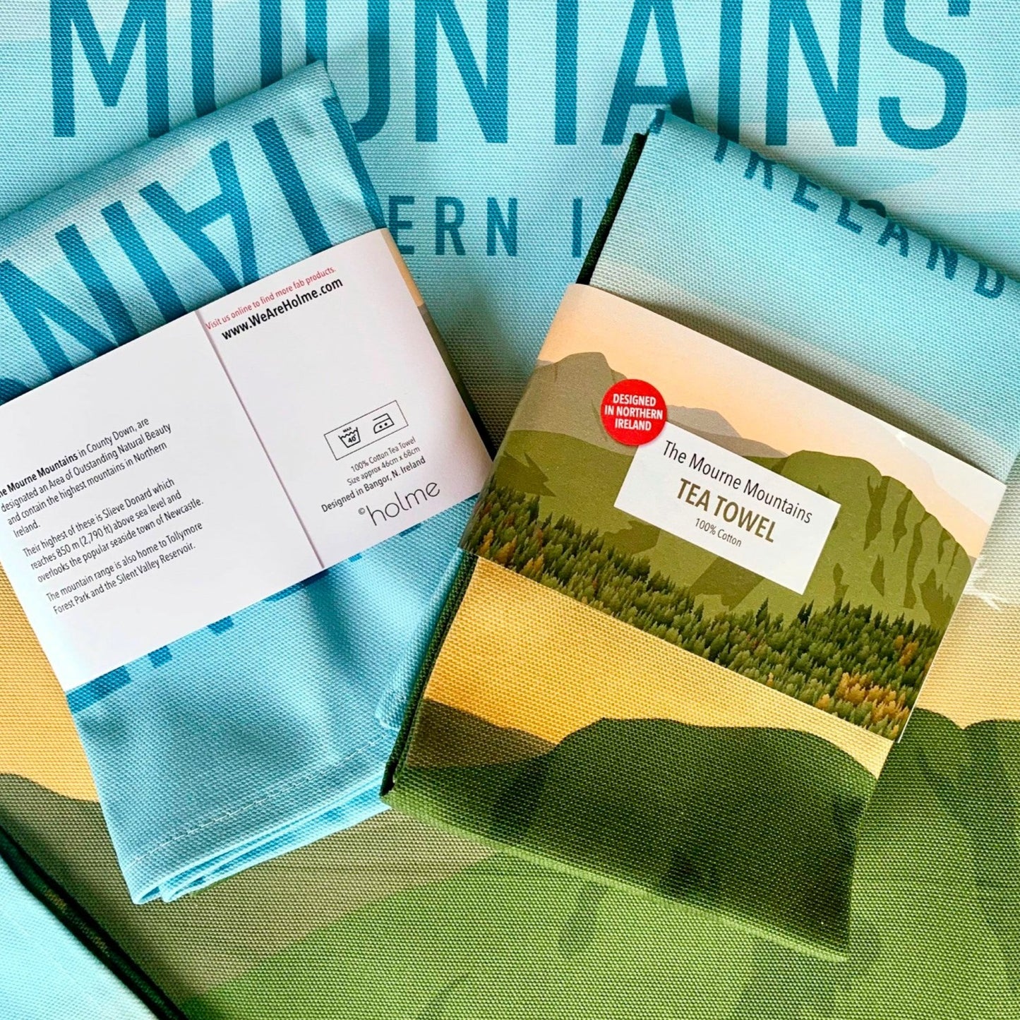 Tea Towel - Mourne Mountains
