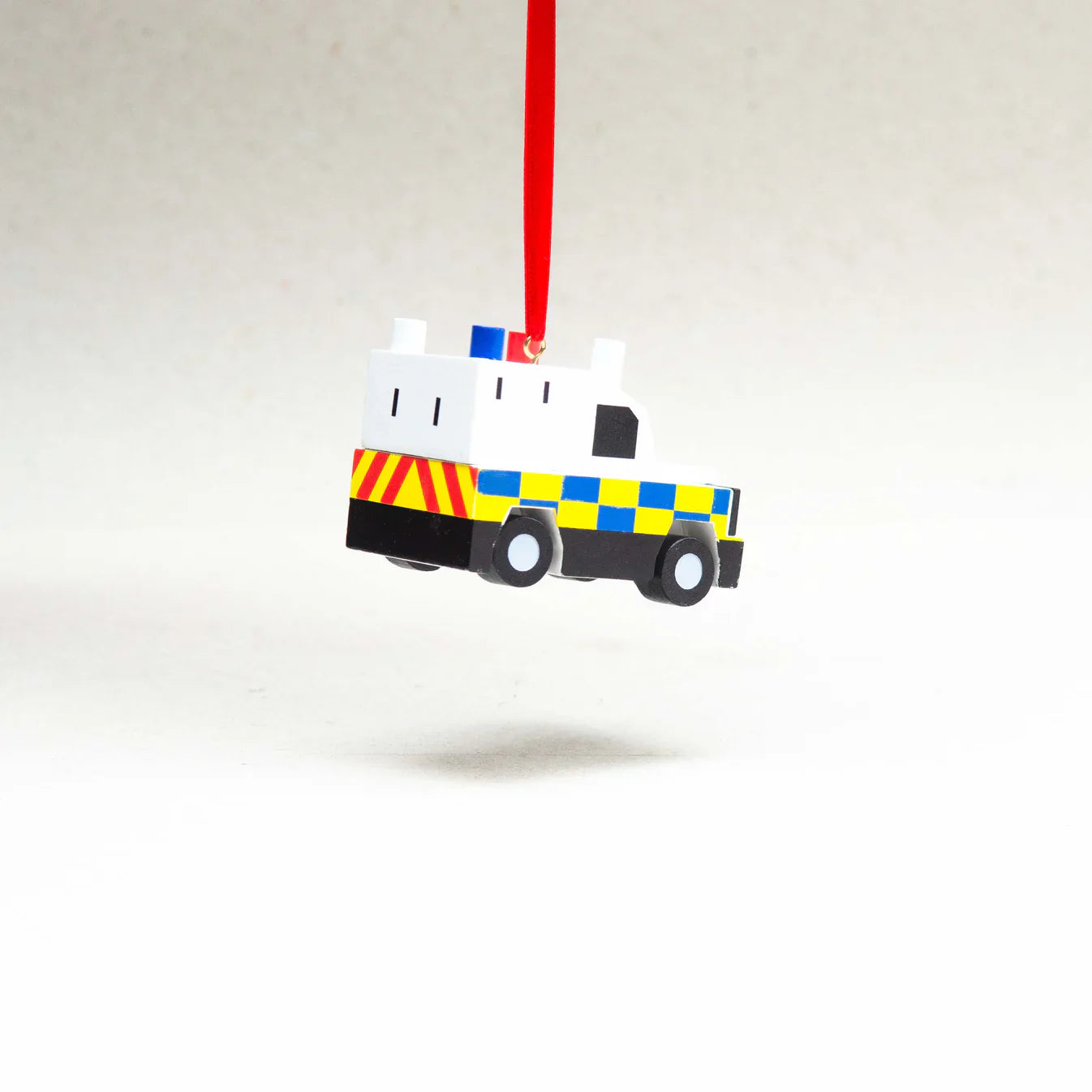 CD Police Van Hanging Decoration