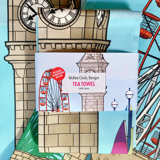 Tea Towel - McKee Clock