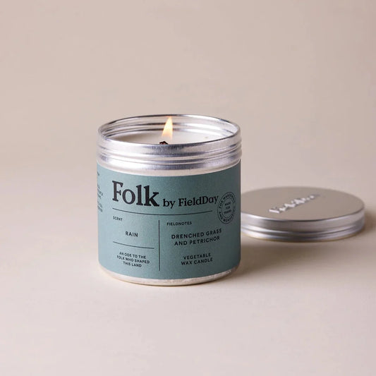 FD Tin Candle - Rain
