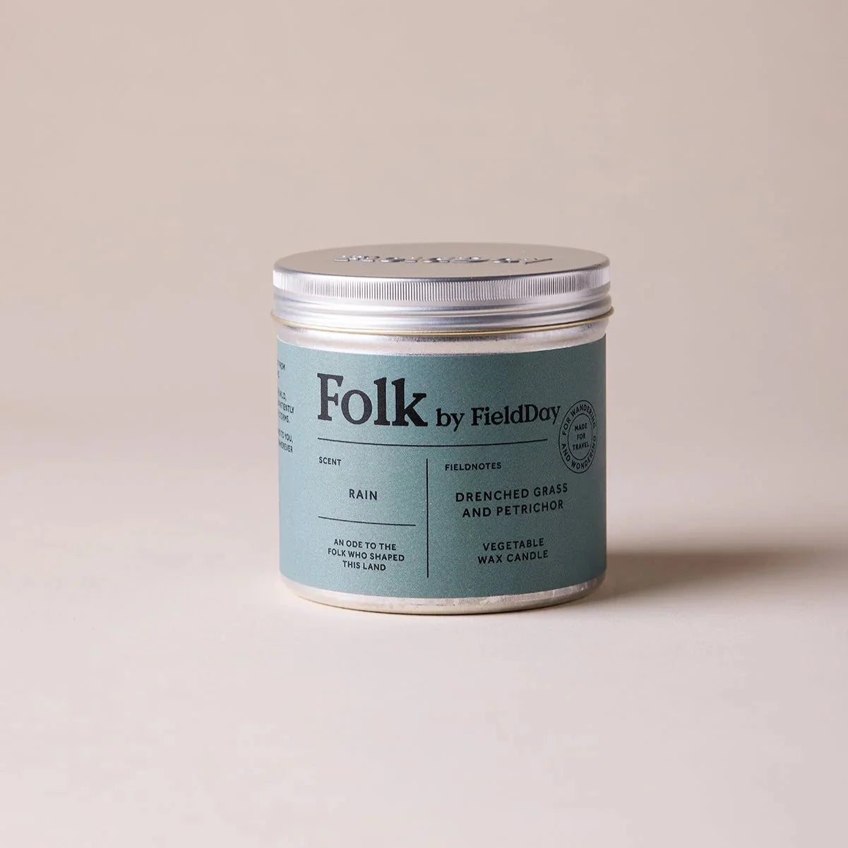 FD Tin Candle - Rain