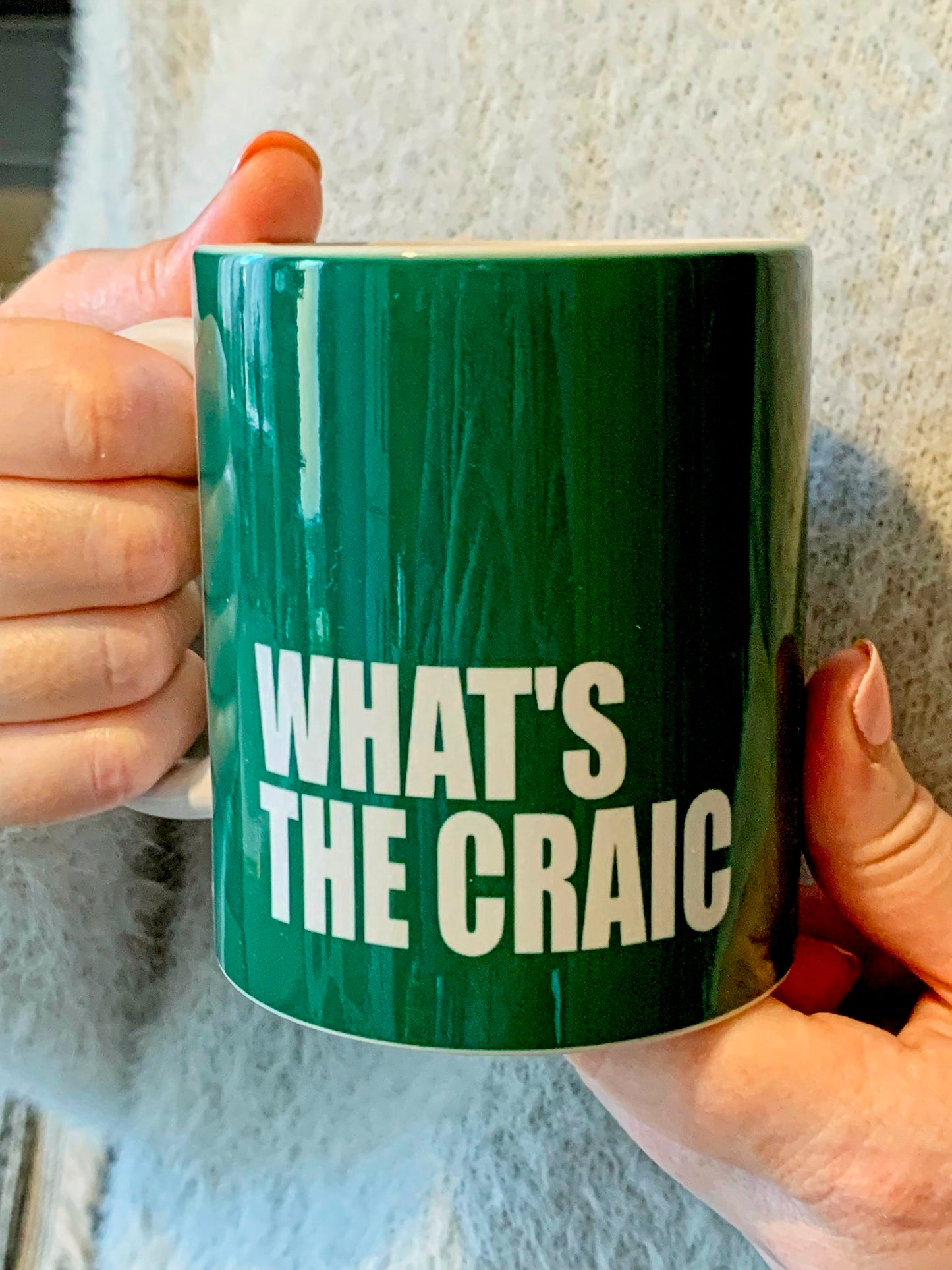Northern Ireland Slang Mug - What's The Craic