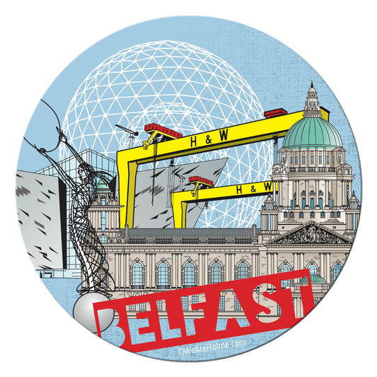 Round Placemat - Belfast