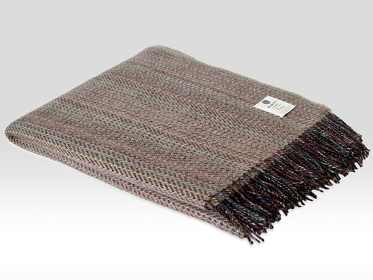 McNutt Throw - Heritage Oatmeal Tweed