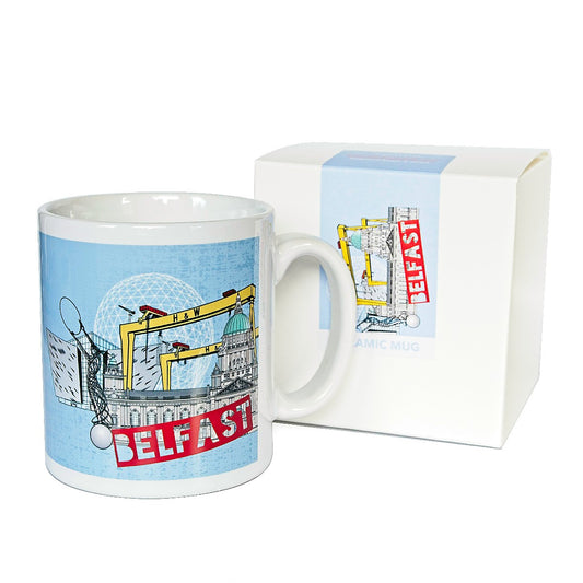 Northern Ireland Places Mug - Belfast