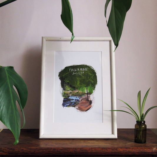 Rhea Hanlon - A4 Mounted Print - Tollymore Park