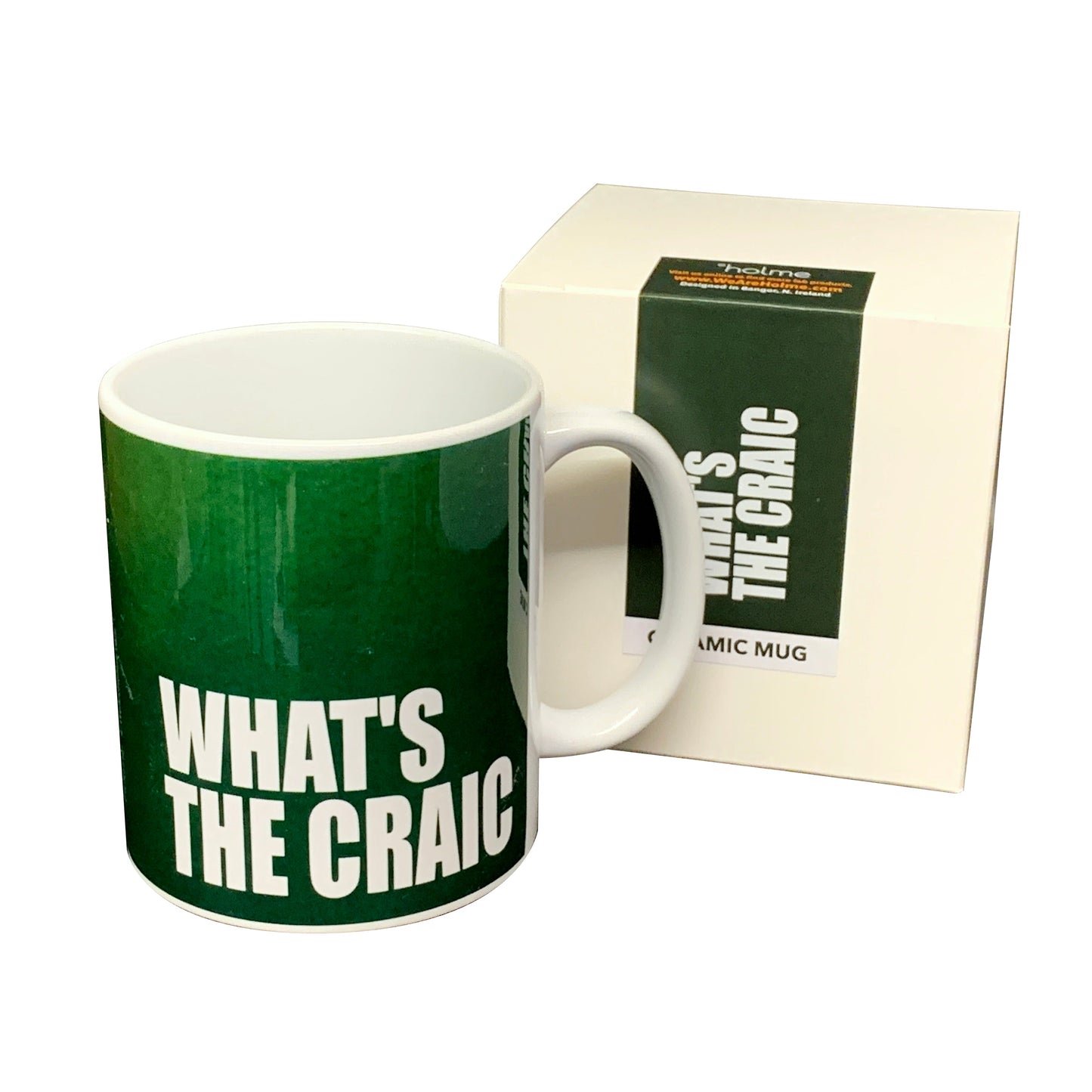 Northern Ireland Slang Mug - What's The Craic