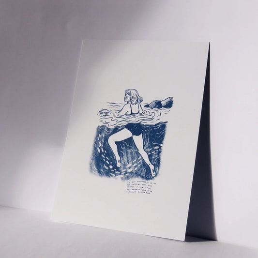 Rhea Hanlon A4 Print - Mist Surrounds Us