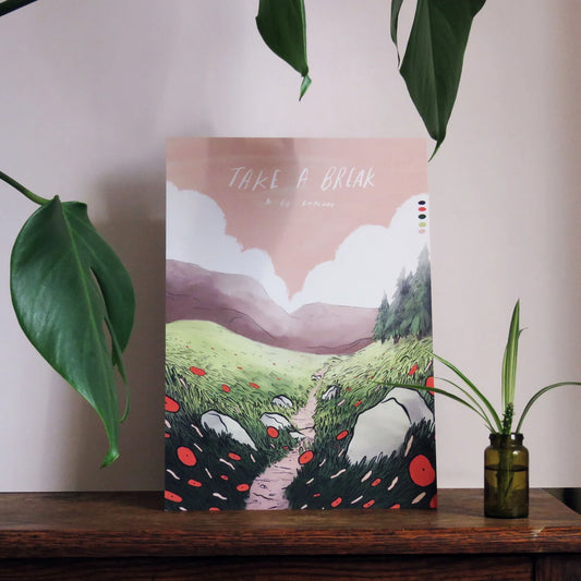 Rhea Hanlon A4 Print - Take A Break