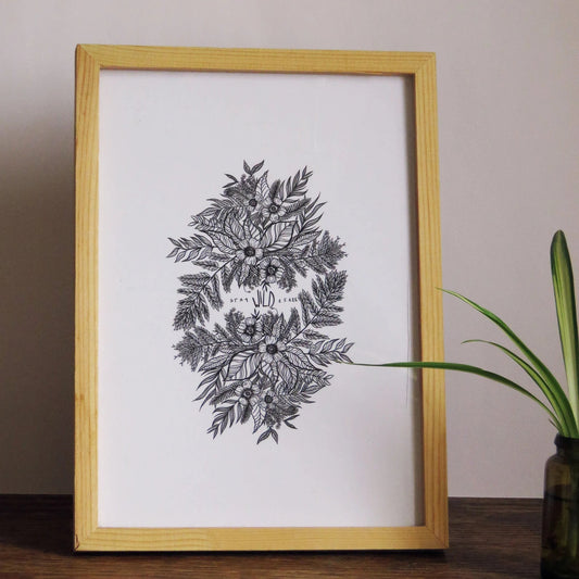 Rhea Hanlon A4 Print - Wild & Free