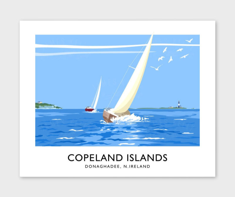 James Kelly Print-Copeland Islands