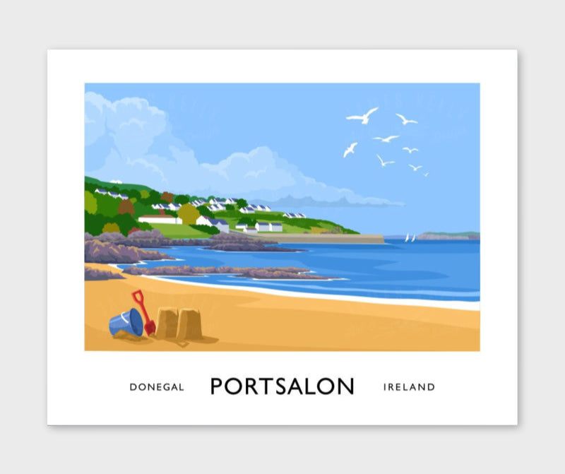 James Kelly Print-Portsalon